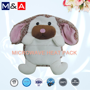Diseño perro <span class=keywords><strong>Pug</strong></span> <span class=keywords><strong>Carlino</strong></span> microondas trigo bolsa de calor para el alivio del dolor - Product Image 2