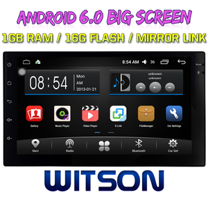 WITSON Android 6.0 LỚN MÀN HÌNH CAR DVD Cho PHỔ Đúp Din với Ngắn 1 Gam ROM 16 GB ROM WIFI Bên Ngoài DSP hộp <span class=keywords><strong>PIP</strong></span> - Product Image 1