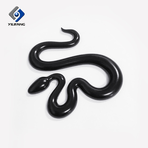 <span class=keywords><strong>Snake</strong></span> shape logo car logo abs sticker emblem decoration - Product Image 1