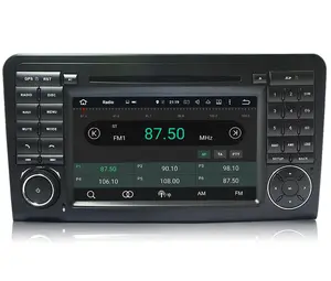 Wince 6.0 Zwei DIN 7 "LCD-TFT Touchscreen GPS Navigation billiges Auto DVD Mp3/Mp4/Mp5 Player für Mercedes Benz ML KLASSE W164 ML350