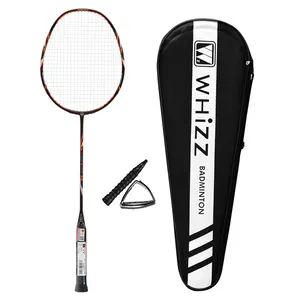 Neue Erfindung Produkte in führung WHIZZ S9 Patentschutz-Design Kohlefaser-Badminton-Sets für drinnen oder draußen