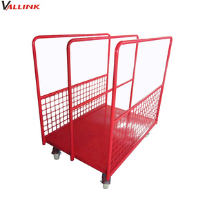 गद्दे मूविंग ट्राली स्टील कस्टम स्टील कार्बन स्टील शॉपिंग ट्रॉली औद्योगिक भंडारण मंच भारी शुल्क हैंडकार्ट - Product Image 4