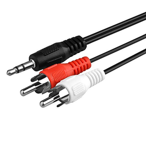 3.5mm stereo naar 2 <span class=keywords><strong>RCA</strong></span> Kabel man op man - Product Image 3