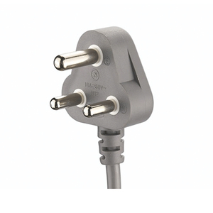 <span class=keywords><strong>Sur</strong></span> África 3 Pin redondo hombre y mujer IEC C13 extensión eléctrico Cable de alambre de PVC macho para ordenador portátil - Product Image 1