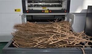 The most new Multi function Flatbed automatic paper card die cutting machine - Product Image 3