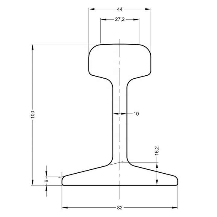 Coal Train Rail S20 Steel Rail
