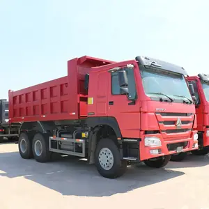 Sinotruk HOWO 6x4 10 lastikler 30 ton inşaat makinaları damperli damperli kamyon damperli kamyon fiyat