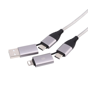 Fuente de <span class=keywords><strong>la</strong></span> fábrica de nylon trenzado de transferencia de datos de 6 en 1 teléfono móvil usb de cable de carga - Product Image 4