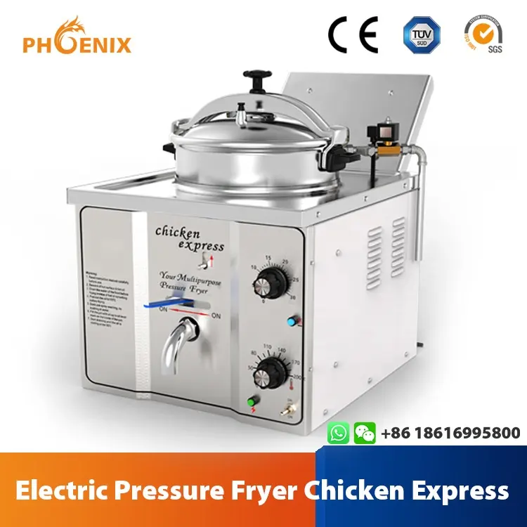 Chicken Restaurant Equipment Broaster Chicken Druck fritte use Counter top Druck fritte use Chicken Express