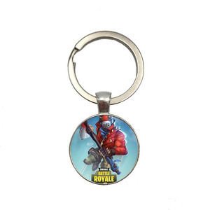 2018 nouveau design Personnalisé Logo <span class=keywords><strong>fortnite</strong></span> jouet porte-clés octogone <span class=keywords><strong>fortnite</strong></span> jeu porte-clés en cristal - Product Image 4