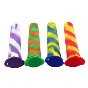 Moule à crème glacée en silicone avec couvercle, cube à luigi, logo personnalisé, long, plateau de remontage, pour popovni pop, vente en gros - Product Image 5