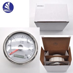 Tacómetro de 85mm para barco, coche, camión, medidor de <span class=keywords><strong>Tacho</strong></span>, LCD, reloj de arena, 12V/24V, 8000RPM - Product Image 6