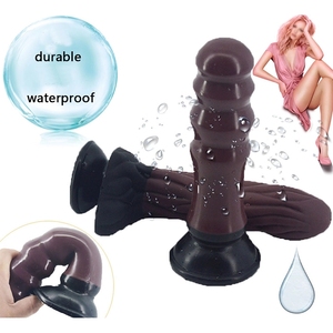 FAAK G114 Bambus form Anal Plug Dildo Silikon Sexspielzeug sanfte Oberfläche Haut Touch Gefühl Künstliches Dildo erotisches Spielzeug