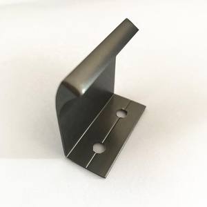 Kitchen Cabinet <strong>Door</strong> Edge <strong>Handle</strong> for Dresser <strong>Cupboard</strong> <strong>Black</strong> Aluminum Furniture Finger Pull <strong>Handles</strong> - Product Image 6