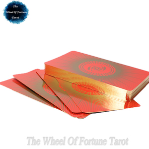 Cartes de tarot personnalisées avec bord holographique ou bord doré - Product Image 2