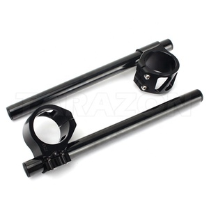 Haute résistance légère CNC Billet <span class=keywords><strong>moto</strong></span> 50 mm guidon Clip - ons pour <span class=keywords><strong>SUZUKI</strong></span> <span class=keywords><strong>GSX</strong></span> R 1100 - Product Image 3
