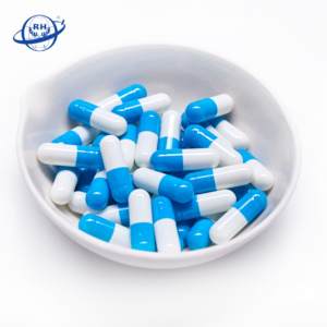 Médical de haute qualité bleu et blanc vide dur <span class=keywords><strong>galatine</strong></span> capsule taille 0 - Product Image 4