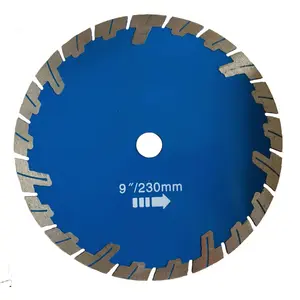 قرص نصل منشار ماسي دائري 9 بوصة لقطع الجرانيت والخرسانة الرخامية