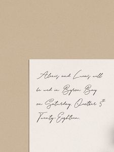 <span class=keywords><strong>Faire</strong></span>-<span class=keywords><strong>part</strong></span> d'invitation élégante avec lettres en carton, carton de <span class=keywords><strong>fête</strong></span> - Product Image 2
