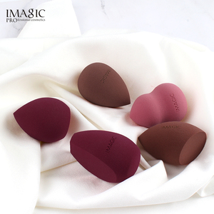 IMAGIC Spugna per Trucco Senza Lattice, Beauty Blender a Doppio Uso (Asciutto/Bagnato), Altamente Assorbente - Product Image 2