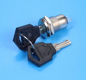 0.5A 250VAC 2 <span class=keywords><strong>Broches</strong></span> SUR OFF 2 Position Clé Serrure à Clé - Product Image 4