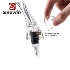 Blanc Mini <span class=keywords><strong>Vin</strong></span> premium <span class=keywords><strong>Aérateur</strong></span> Bouteille Fiche Entonnoir En Silicone <span class=keywords><strong>Bouchon</strong></span> Verser <span class=keywords><strong>Verseur</strong></span> - Product Image 2