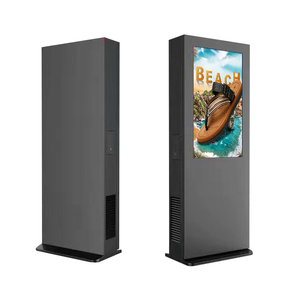 Kiosco de Señalización Digital de 55 Pulgadas con Pantalla LCD de Alto Brillo, 4K <span class=keywords><strong>Ultra</strong></span> HD, para Publicidad en Interiores de Centros Comerciales - Product Image 2