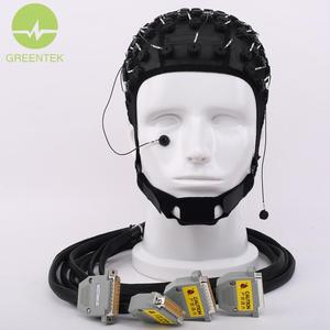 Greentek Sinter Ag-AgCl Headset Rekaman Elektroda, untuk Pelatihan Kontril, Penelitian Ilmu Pengetahuan Saraf - Product Image 2