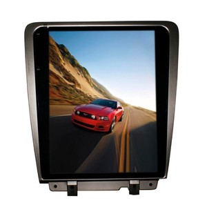 12.1 Inch Màn Hình Thẳng Đứng Phong Cách Xe DVD Với Android 9.0 4 + 64 GB Chuyển Hướng Xe Cho Ford <span class=keywords><strong>Mustang</strong></span> 2010 2013 Xe Video Máy Nghe Nhạc - Product Image 2