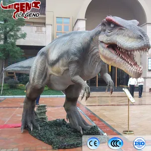 Yaşam boyutu animatronic dinozor oyuncak 10 metre T-rex