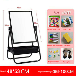 Pizarra de dibujo blanca para niños, pizarra de dibujo magnética borrable para niños - Product Image 5