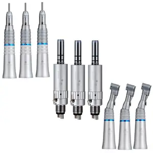 치과 저속 E 유형 Contra 각 터빈 공기 모터 Handpiece