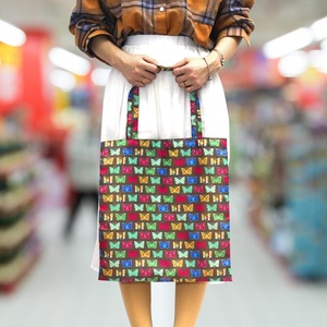 Bolso de compras impermeable barato reutilizable impreso barato reutilizable de ultramarinos - Product Image 6