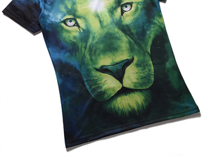 3D T-shirt Imprimé Chik, Adultes Col En V T-shirts En Vente - Product Image 6