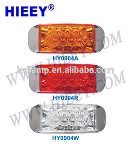 Lente transparente ámbar LED 12V Auto Side Marker Light para camión, alta calidad en Low Coast - Product Image 4