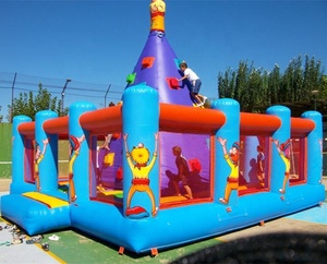 Pas cher 2024 8 par 8 mètres <span class=keywords><strong>montagne</strong></span> d'air gonflable pour enfants grande maison de rebond gonflable défi de la colline d'<span class=keywords><strong>escalade</strong></span> - Product Image 1