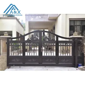 Bullet proof security 8 panel entry stainless steel door