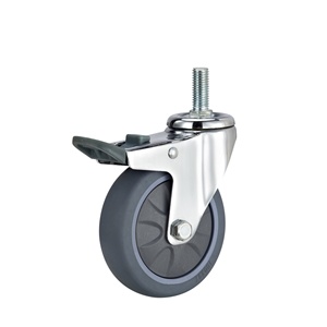 <span class=keywords><strong>Precio</strong></span> <span class=keywords><strong>de</strong></span> fábrica <span class=keywords><strong>de</strong></span> rodamientos <span class=keywords><strong>de</strong></span> bolas silencioso comedor servicio roscado <span class=keywords><strong>de</strong></span> goma TPR <span class=keywords><strong>de</strong></span> carro <span class=keywords><strong>de</strong></span> - Product Image 1