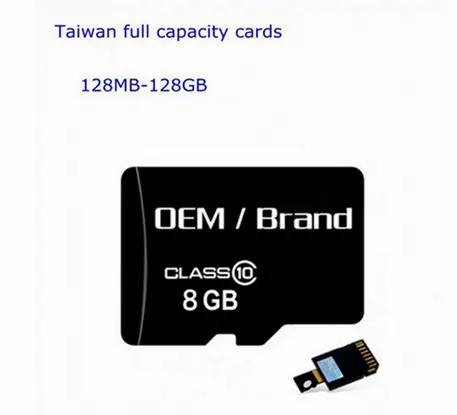 メモリカード卸売工場100% フル容量高品質バルククラス10 Tf 2G 4G 8Gb 16Gb 32Gb 64Gb 128GB