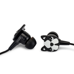 Promocional MP3 muestra libre lindo de dibujos animados auricular en la oreja de gato lindo animal auriculares para los niños - Product Image 4