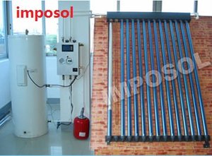 IMPOSOL 30tubes Homemade Glass <strong>Evacuated</strong> <strong>Solar</strong> Collector Water Collector with <strong>Solar</strong> Keymark - Product Image 5