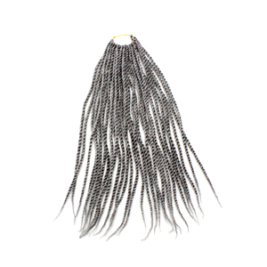 Al por mayor del pelo sintético faux locs crochet trenzas, havana mambo afro kinky twists trenzado - Product Image 1