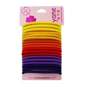 New fashion colorful elastic hair band Girls neon elastic hair band - Product Image 1