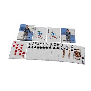 Nhà Máy Đánh Dấu Chơi Thẻ Bán Buôn Tại Trung Quốc 260-350gsm Chơi Thẻ Giấy 63*88Mm/57*87 Hoặc Kích Thước Tùy Chỉnh Quảng Cáo Poker - Product Image 2