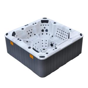 Bañera de Hidromasaje Moderna Independiente con Función de Masaje para 6-7 Personas, Material Acrílico, Masaje Combinado (Hidromasaje con Aire), Uso en Villas - Product Image 2