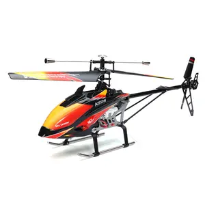 Wltoys v913 2.4g rc helicóptero, grande, sem escova, motor rc helicóptero 4ch