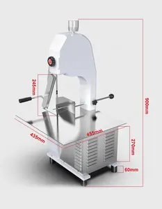 Taze/dondurulmuş et kesme kemik testere makinesi fiyat