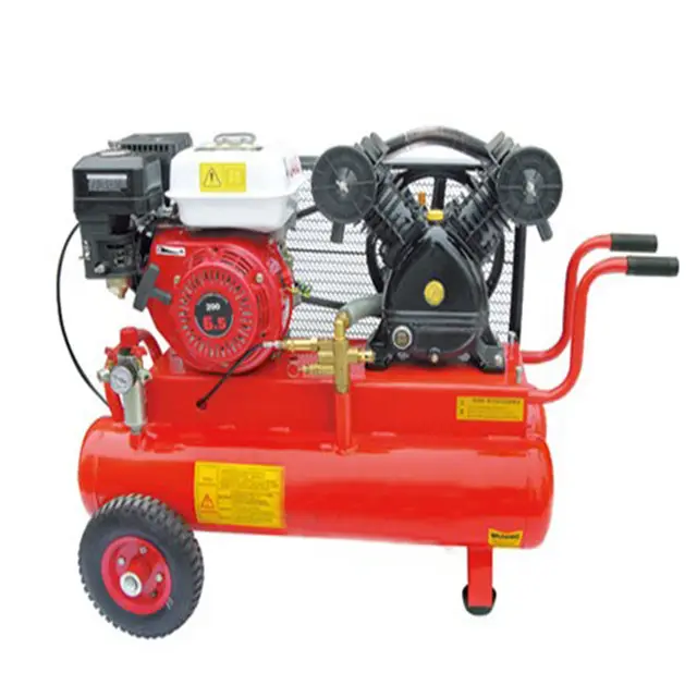 hot high quality factory price GM0215 Gasoline type Air compressor air compressor for rock drill
