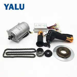 MY7618 36 V 500 W hoge snelheid Rijden Motor Fiets geborsteld Motor Kit Elektrische Fiets Conversie Kit voor winkelwagen bromfiets accessoire Kit