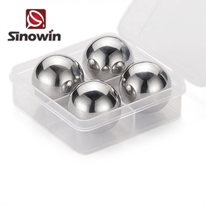 Bar En Acier Inoxydable Whisky Pierre Forme <span class=keywords><strong>De</strong></span> Boule Cube <span class=keywords><strong>de</strong></span> Glace pour Refroidir <span class=keywords><strong>Vin</strong></span> - Product Image 3